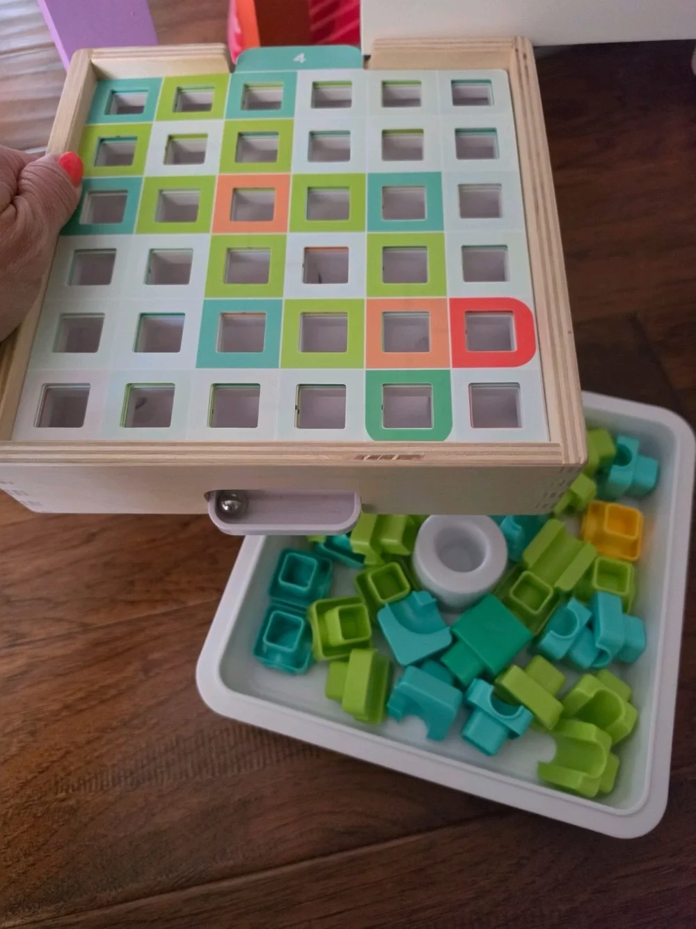 LOVEVERY Path Builder Marble Maze Puzzle